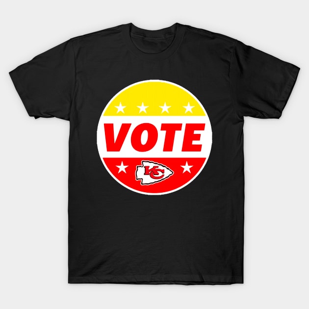 vote chief Kansas T-Shirt by Naz X